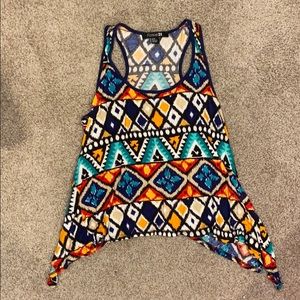Forever 21 tank top-Aztec print 💙❤️🧡💛